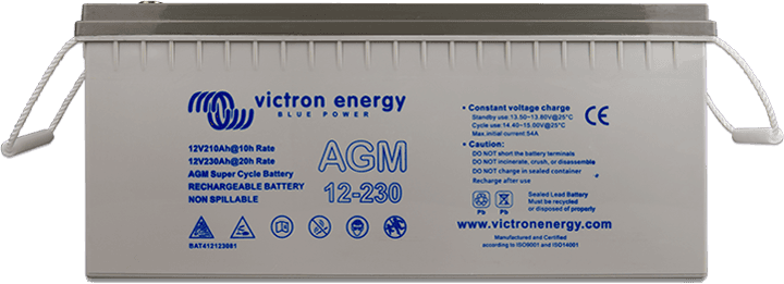 Graue Batterie