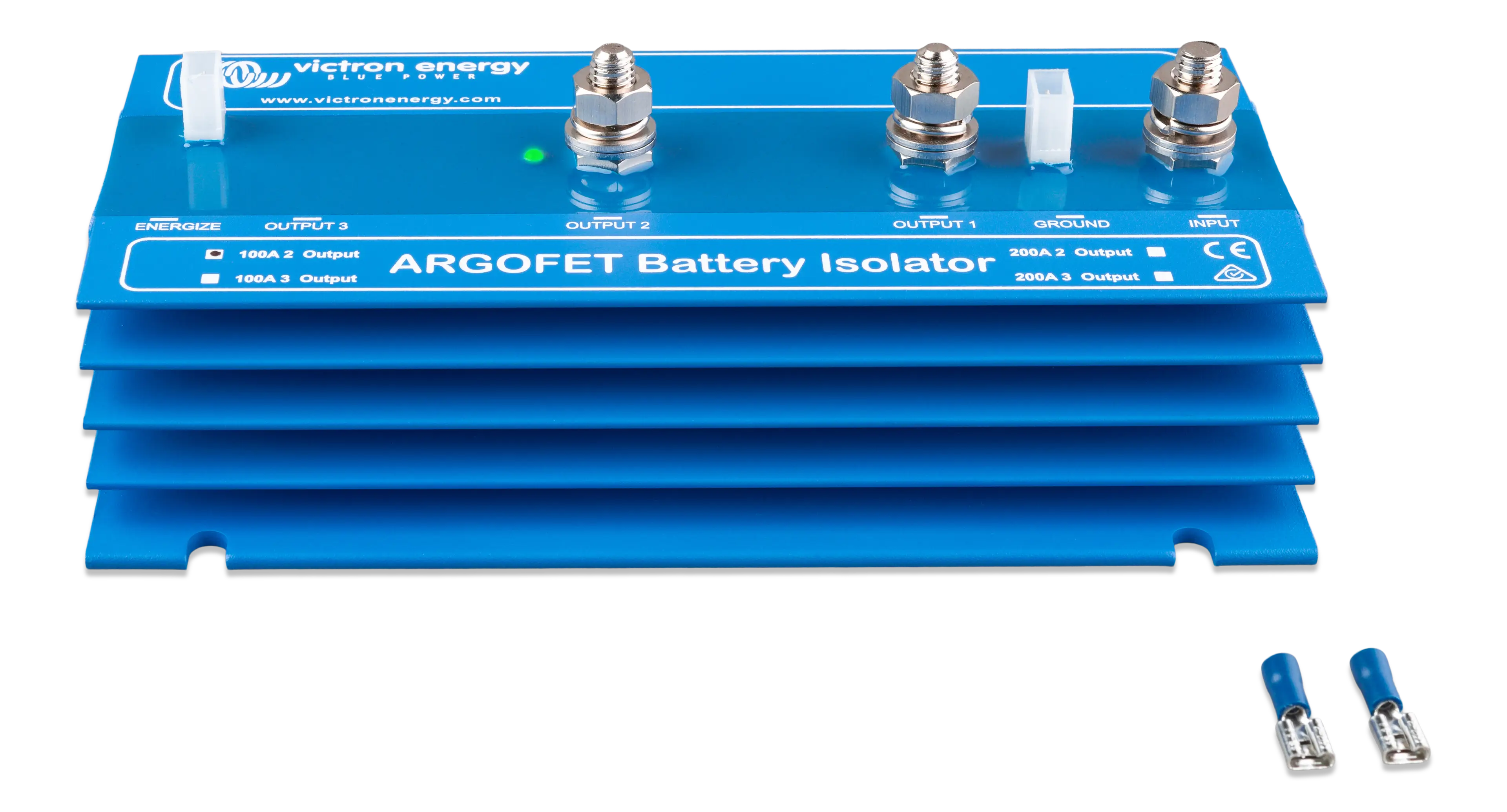 Argofet 100-2 Two batteries 100A (front)  thumbnail