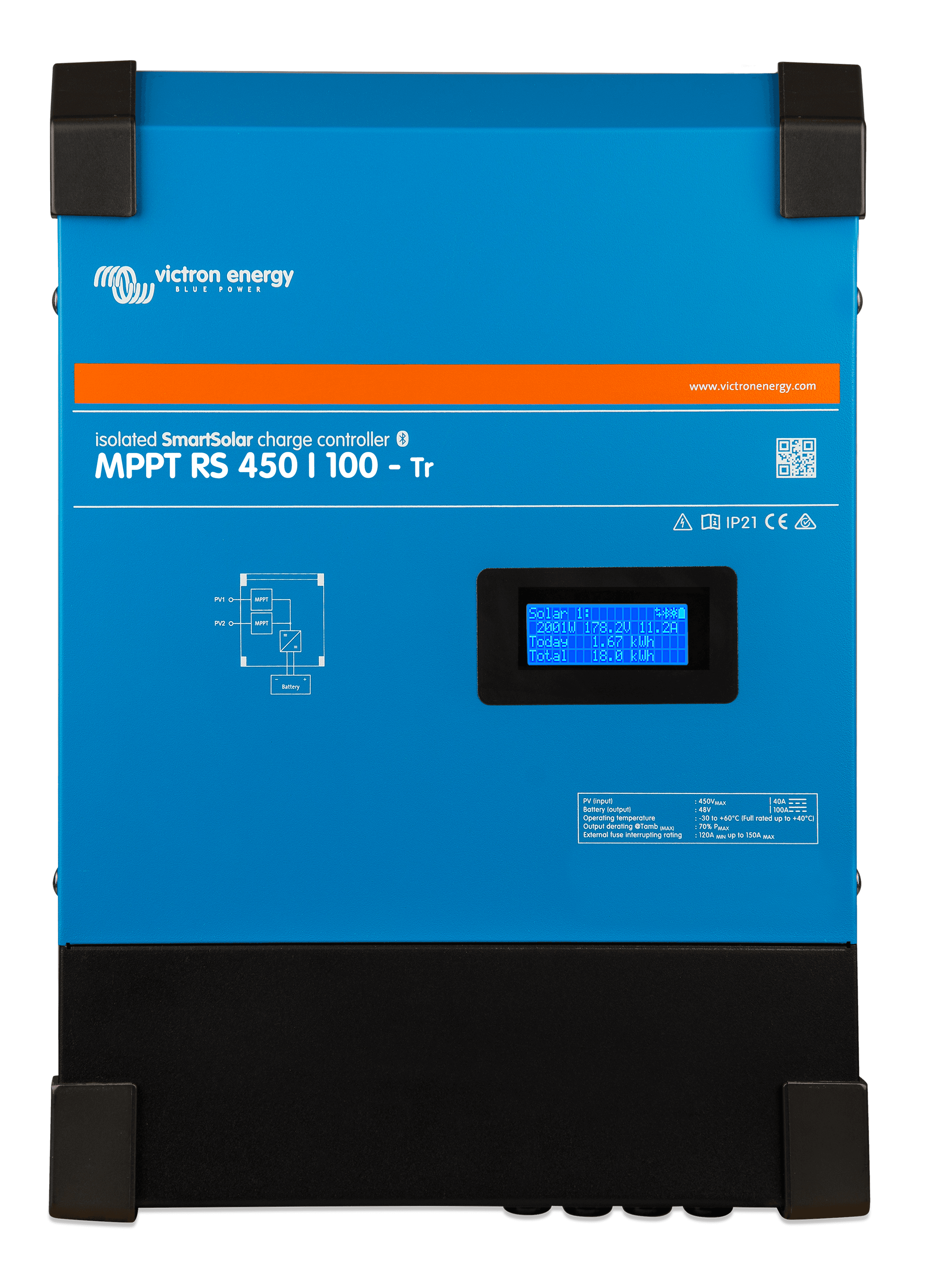 SmartSolar MPPT RS 450-100-Tr (front)  thumbnail