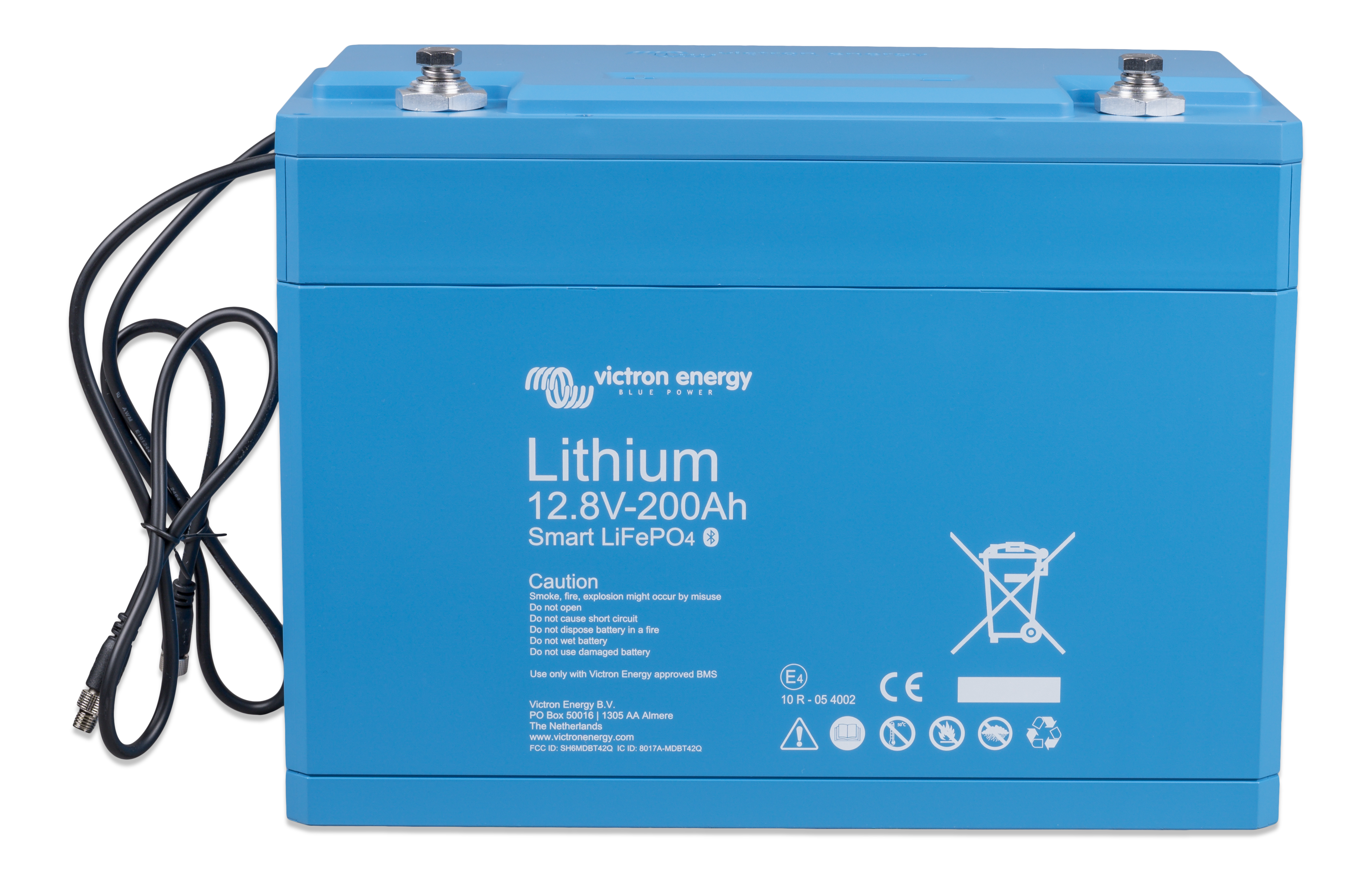 Perfektium LiFePO4 Wohnmobil Batterie mit BMS 12.8V 100Ah