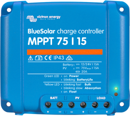 BlueSolar MPPT 75/10, 75/15, 100/15 & 100/20